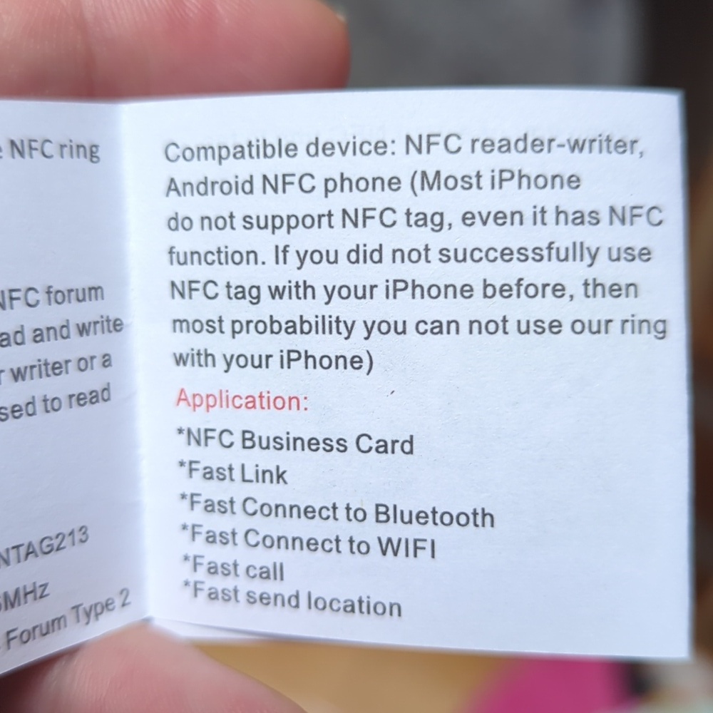 NFC Smart Ring - Picture 9 of 11